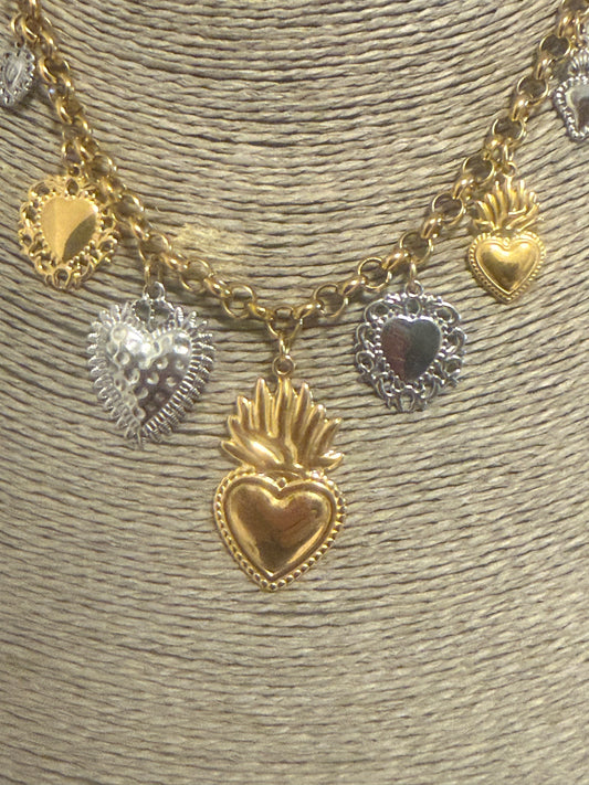 collana cuore sacro