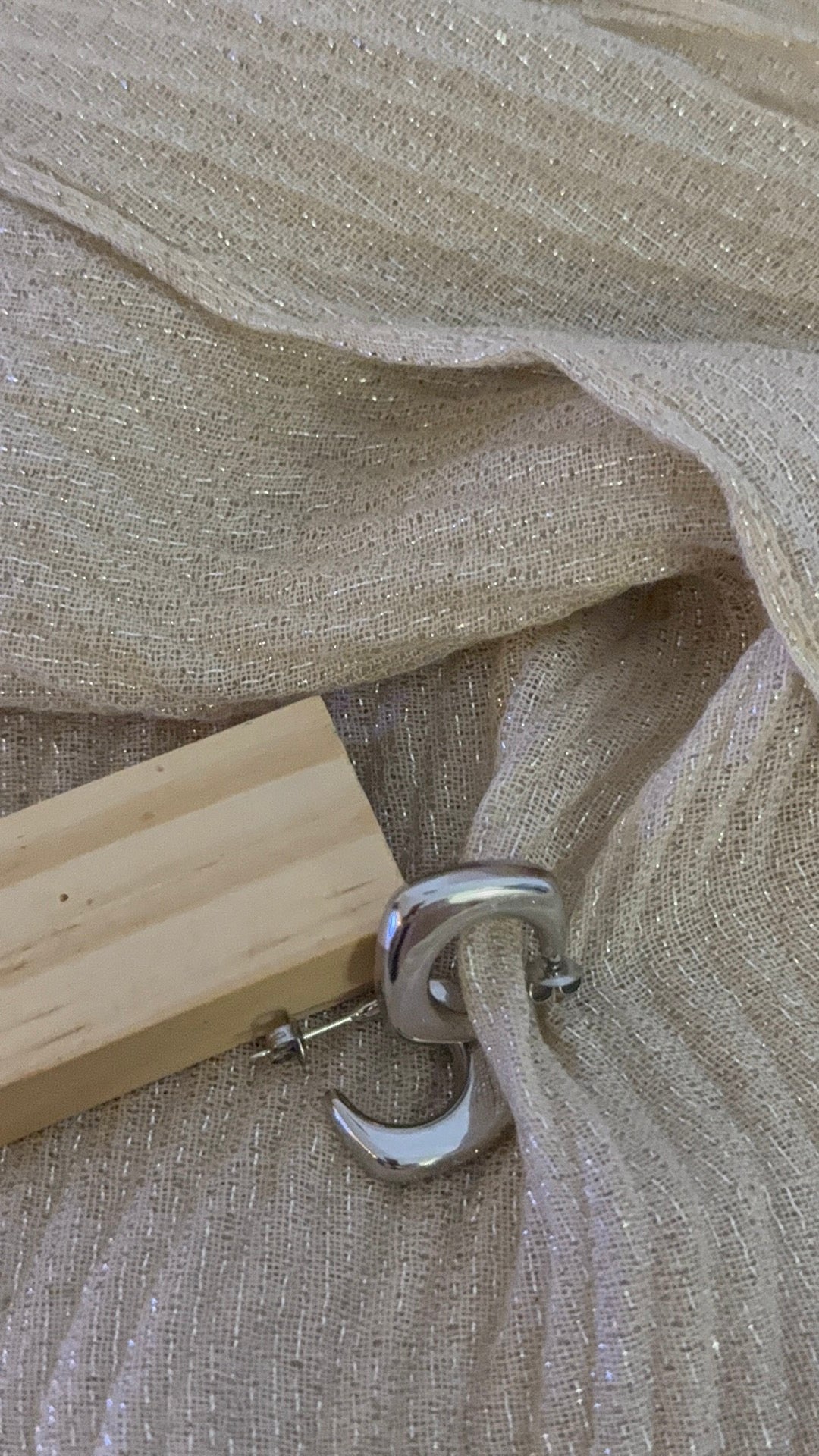 Orecchini rettangolari