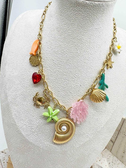 Collana conchiglie